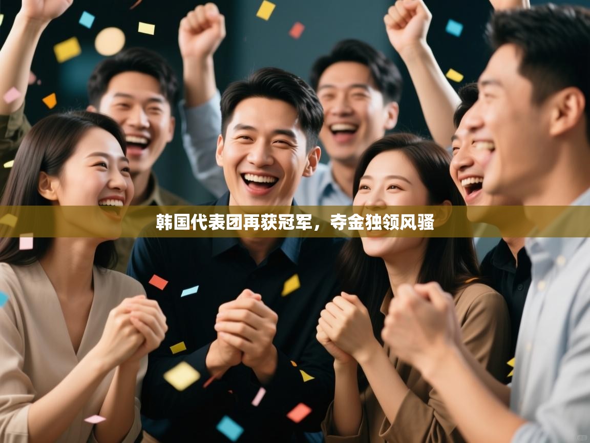 韩国代表团再获冠军，夺金独领风骚  第1张